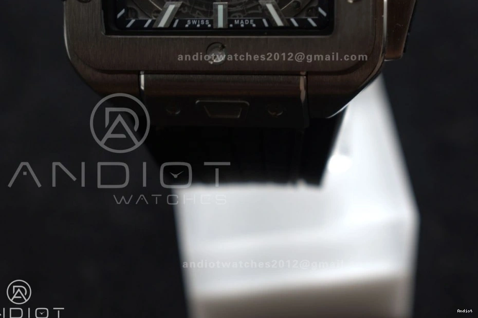 Edition Unico on Dial Titanium Rubber Square Black Bang Best BBF Strap 1:1 Skeleton 42mm A1280 0523
